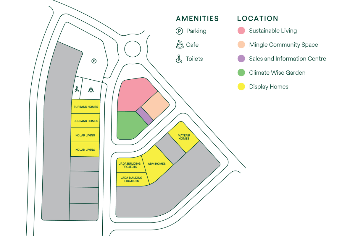 SLA Display Village site map