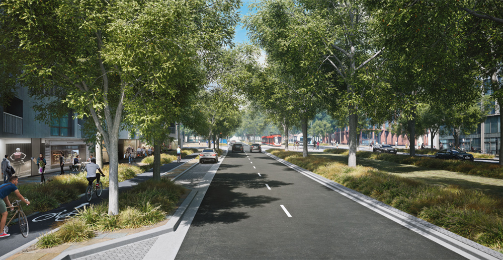 Molonglo-Group-Centre-Render Render image of potential Molonglo Group Centre