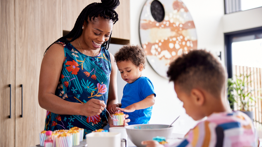 Family cooking