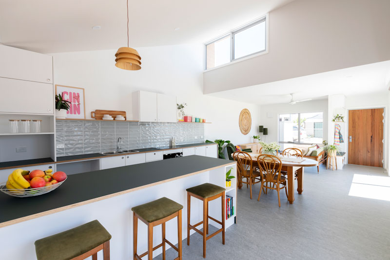 Kitchen in showcase home