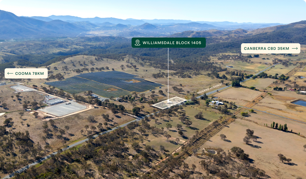Williamsdale Block 1405 Aerial image